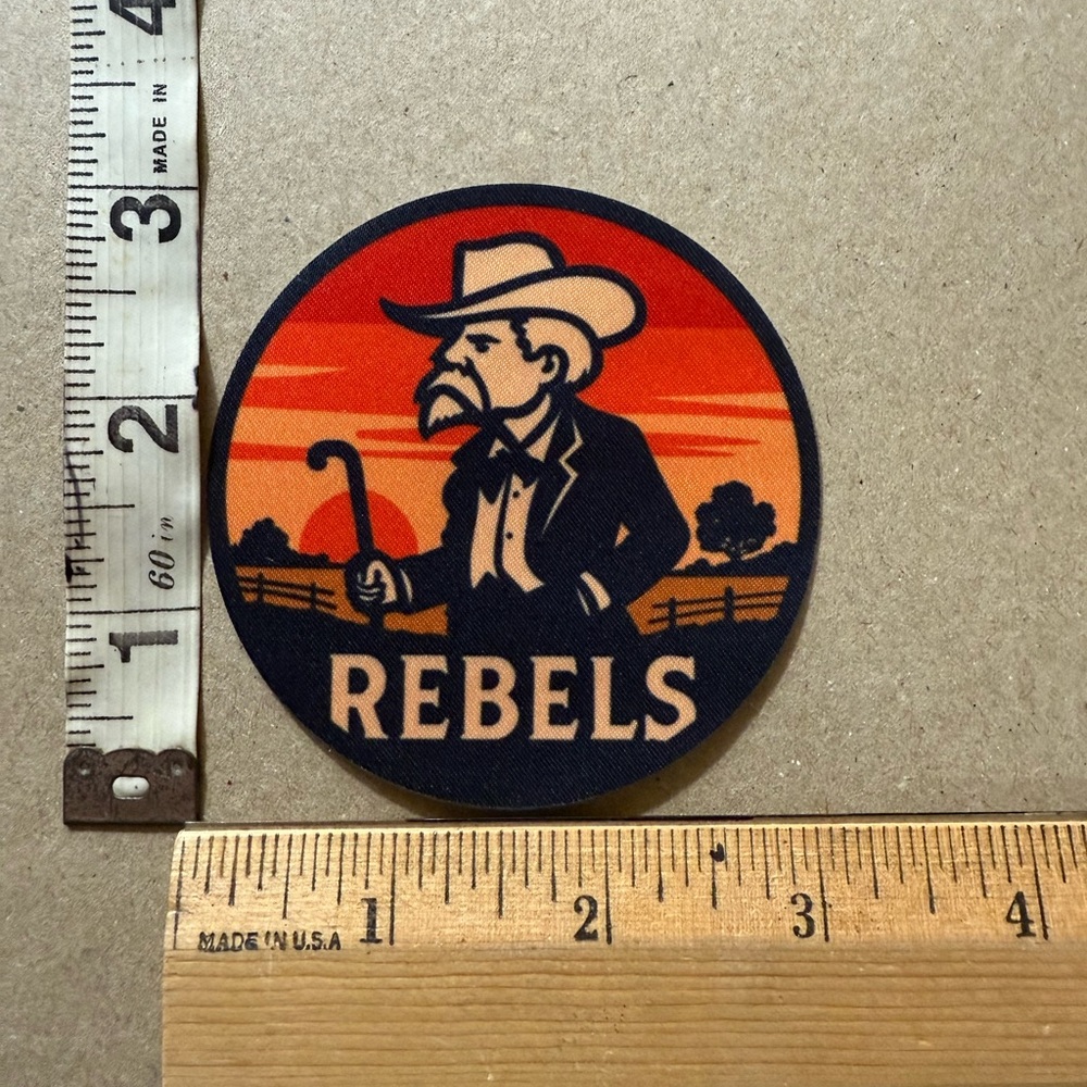 Rebels Cowboy Patch